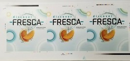 Discover Fresca Sparkling Citrus Soda Slices Preproduction Advertisement... - £15.11 GBP