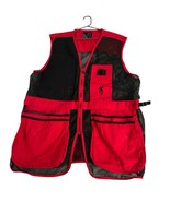 Browning Trapper Creek Mesh Shooting Vest Black/Red 3050267103 Size  3XL - $1,437.62 MXN