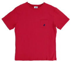 Disneyland Resort Embroidered Mickey Mouse Red T-Shirt Short Sleeve Unis... - $5.70