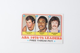 1973-74 Topps Basketball #238 Free Throw Pct. Keller Boone Warren. Nm - $0.99