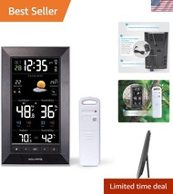 Meteorologist&#39;s Choice: Atomic Clock Weather Forecaster with Sensors - B... - $60.00
