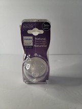 Philips Avent Natural Response Baby Bottle Nipple, 3m+ 4 Flow  Natural Nipple - $26.17
