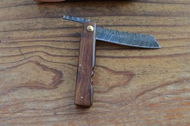 damascus 100% handmade beautiful folding knife From The Eagle Collection... - £31.30 GBP