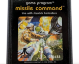 Game Program Missile Command 1981 Release ATARI CX2638 Cartridge Only - $8.42