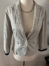 Banana republic stripped blazer size xs - $31.68