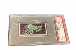 Superman Primrose DC Comic 1968 Trading Card Justice League #48 PSA 9 Saucer vtg - £356.11 GBP