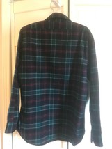 MINT Vintage Pendleton Plaid Wool Made In USA Button Up Board Shirt Mens M - $54.45
