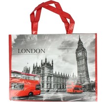 Artistic London portrait candy sweets shopping bag a unique easy carry s... - $24.80