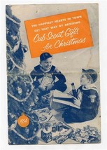 Cub Scout Gifts for Christmas Catalog 1954  - $27.72