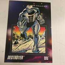 1992 Marvel Destroyer Super-Villians Comics Trading Card - £2.12 GBP