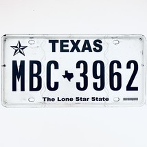  United States Texas Lone Star Passenger License Plate MBC 3962 - £13.22 GBP
