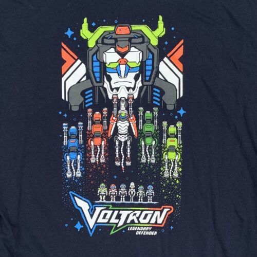 Voltron Legendary Defender T Shirt Loot Crate Exclusive Black Adult Size... - $14.25