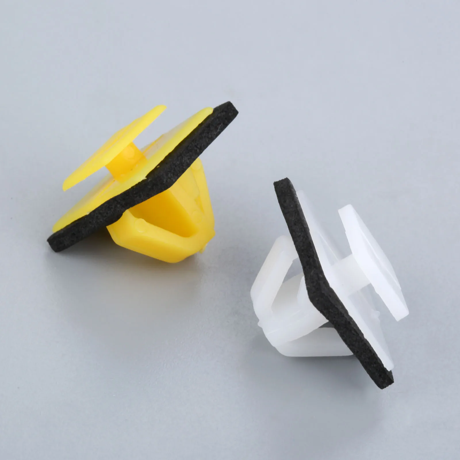 Yetaha 50pcs Car Plastic Fastener Door Guard Plate Wheel Eyebrow Clips For - $13.26+