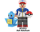 Game Pokeman Ash Ketchum KF1951 Building Block Minifigure - $4.06