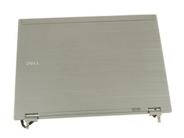 Dell Latitude E6410 14.1&quot; LCD Back Cover Lid with Hinges - WM82H H61GF (A) - $19.99