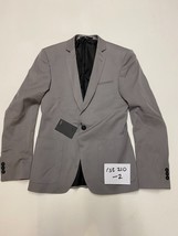 Asos Homme Costume Veste en Gris Clair Taille 36S (rst210-2) - £38.67 GBP