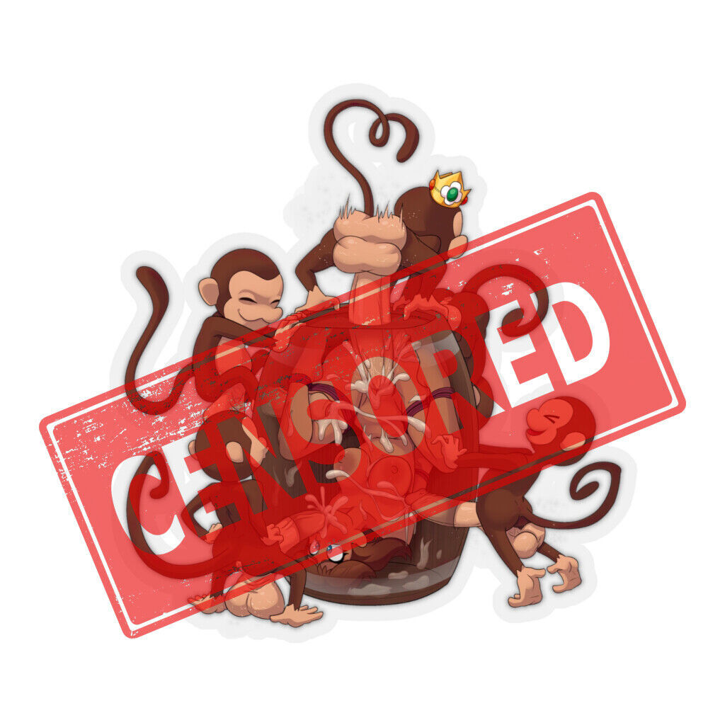 Erotic H Sticker: Daisy x Monkeys