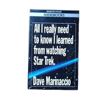 All I Really Need to Know I Learned from Watching Star Trek Audiobook Cassettes - £30.59 GBP