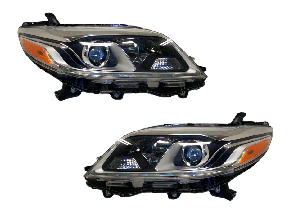 TOYOTA SIENNA 2015-2020 HID XENON RIGHT LEFT HEADLIGHTS HEAD LAMPS LIGHT... - $608.85