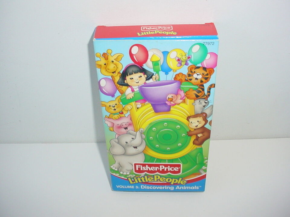 Fisher-Price Little People Volume 3 Discovering Animals VHS Video Tape M... - $5.89