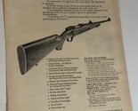 1974 Ruger M-77 Rifle Vintage Print Ad Advertisement pa14 - $6.92