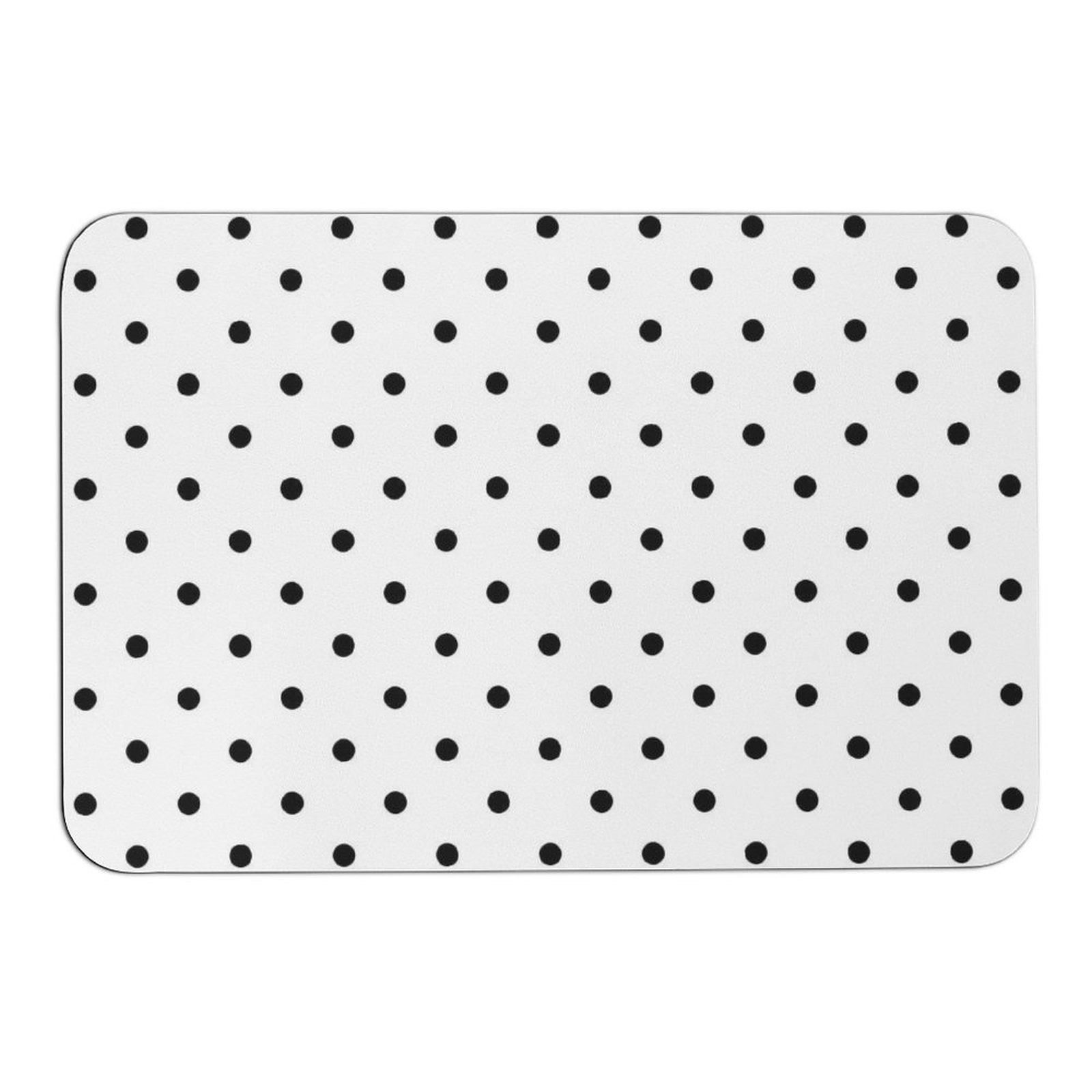 Mondxflaur Polka Dot Non Slip Bathroom Mat for Shower Quick Dry Diatom M... - $18.99