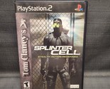 Tom Clancy&#39;s Splinter Cell (Sony PlayStation 2, 2003) PS2 Video Game - $5.94