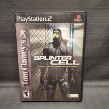 Tom Clancy&#39;s Splinter Cell (Sony PlayStation 2, 2003) PS2 Video Game - £5.49 GBP