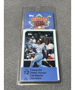 NEW Topps Baseball Talk Collection #12 George Bell Bobby Thomson KG JD - $13.52 CAD