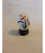Vintage Easter Asian Oriental Hand Painted Real Egg Shell Butterflies  - £31.46 GBP