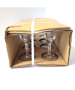 8 Vtg MCM Sasaki Glass Etched Bamboo Cordials 3-5/8&quot; NEW Noritake - $66.88 CAD