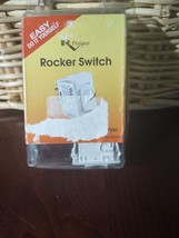 RV Designer Rocker Switch White 10 A .550&quot; x 1.125&quot; S345 - £11.00 GBP