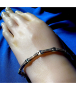 Le Vian Diamond Tennis Bracelet Designer Line 14k White Gold 7.5&quot; inch long - $4,263.12 CAD