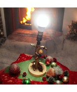 Vtg WORKING MJ HUMMEL Table Lamp, Out On A Limb, Boy In Tree, 44/A W. Go... - $89.99