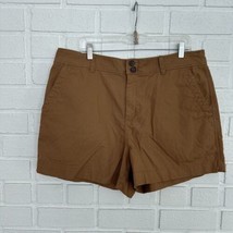 A New Day Khaki Shorts Womens 17 Dual Button Closure  - $16.65