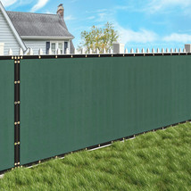 Privacy Fence Screen Covering Shade Cloth 6 Feet X 50 Feet Outdoor For G... - £62.90 GBP