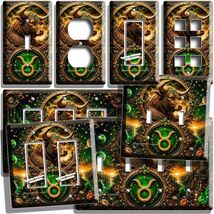 TAURUS ZODIAC SIGN ASTROLOGY CELESTIAL ASTRAL LIGHT SWITCH OUTLET WALL P... - $8.99+