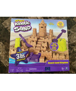 Kinetic Sand Beach Sand Kingdom NEW IN PACKAGE 3 lbs of sand - £27.23 GBP