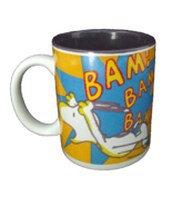 Charlie Brown Peanuts Snoopy Coffee Mug BAM Flying POP Gibson Yellow Blu... - $24.42 CAD