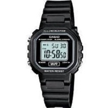 Casio Watch LA20WH-1ACF Analog White Leather Band Water Resistant - $1,108.41 MXN