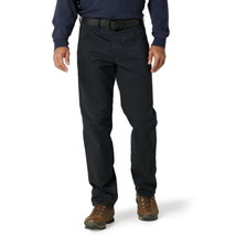 Wrangler Men&#39;s Workwear Cargo Relaxed Pant, Jet Black Size 40 x30 - $22.62