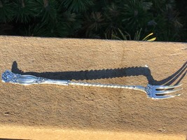 Oxford Pattern Silverplate Long Olive Fork 8” Rogers 1901 - $16.70
