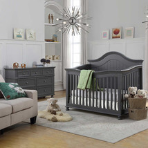 Caramia Kids Carlie 3-piece Nursery Furniture Set, Gray - £1,386.72 GBP