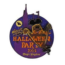 Disney Mickey&#39;s Not So Scary Halloween Party Pin 2003 Ghost LE 2000 - £27.96 GBP