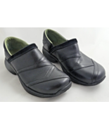 Merrell Primo Patch Women Size 7.5 Slip on Black Clog Moc Shoes Leather ... - $24.70