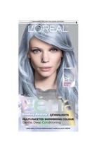 L'Oreal Paris Feria Multi-Faceted Shimmering Permanent Hair Color, Smokey Blue - $17.95