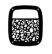 Leopard print tail light covers / fits 1997-2006 jeep Wrangler / TJ - £18.49 GBP