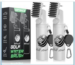 Pro Golf Club Brush Cleaner Clamp 4oz 2 Pack Premium Golf Accessories NE... - $11.69