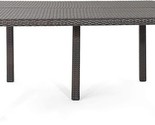 Christopher Knight Home Fiona Outdoor 64&quot; Wicker Square Dining Table, Mu... - $641.99