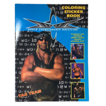Vtg 1999 World Championship Wrestling WCW NWO Coloring Sticker Book Hulk  Hogan - £20.42 GBP